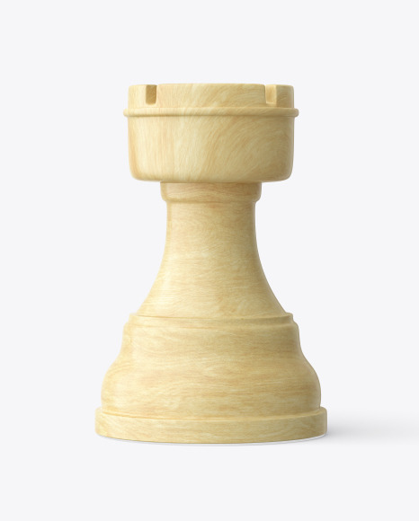 Chess Rook Piece Mockup PSD #1