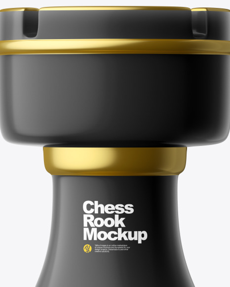 Chess Rook Piece Mockup PSD #7
