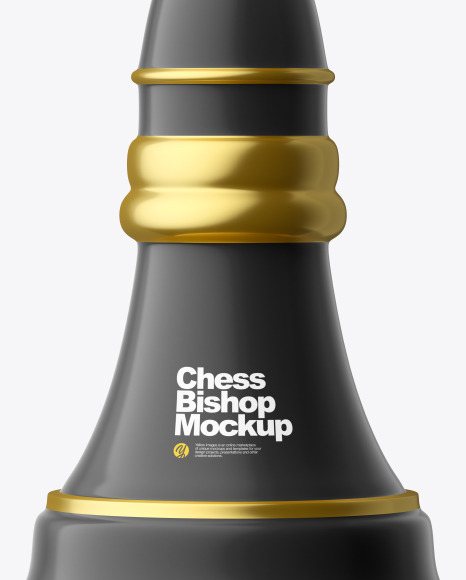 Chess Bishop Piece Mockup PSD #7