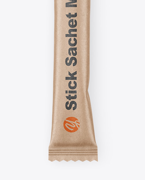 Kraft Stick Sachet Mockup PSD #4