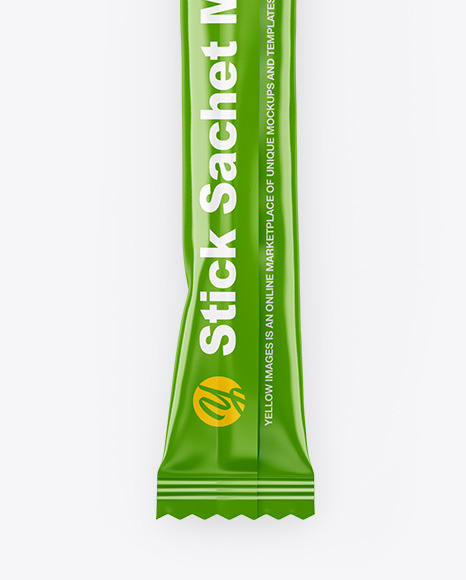 Glossy Stick Sachet Mockup PSD #7