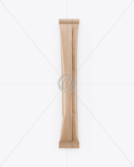 Kraft Stick Sachet Mockup PSD #1