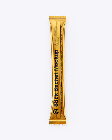 Sugar Stick Sachet Mockups