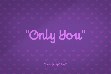 Only You Cool Script Font