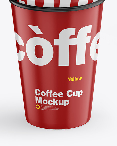Glossy Coffee Cups Mockup PSD #7