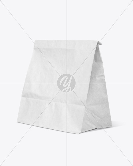 Download Kraft Paper Bag Mockup In Bag Sack Mockups On Yellow Images Object Mockups