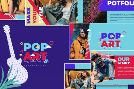 POP ART Bundle Presentation Template