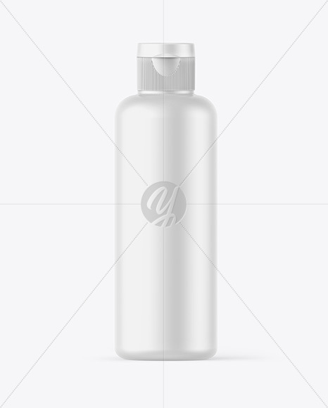 Matte Plastic Bottle Mockup PSD #3