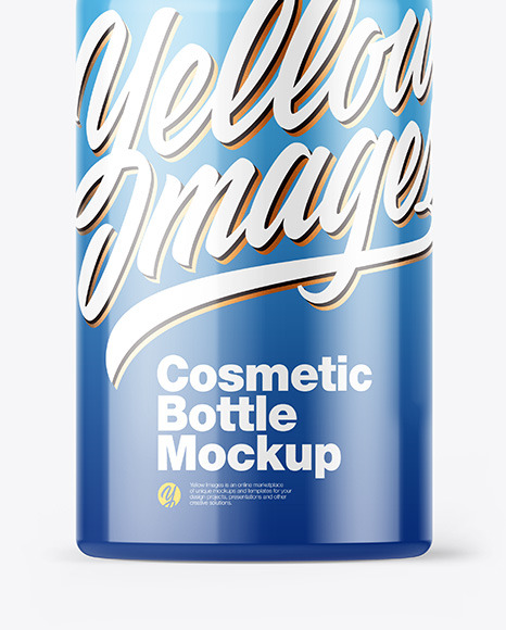 Glossy Dropper Bottle Mockap PSD #1