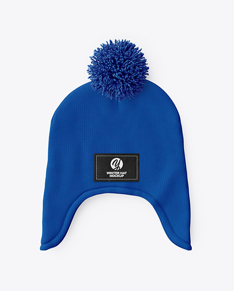 Download Winter Hat Mockup In Apparel Mockups On Yellow Images Object Mockups