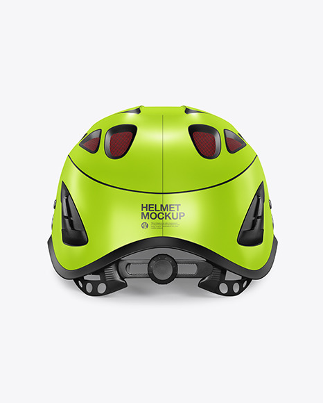 Cycling Helmet Mockup In Apparel Mockups On Yellow Images Object Mockups