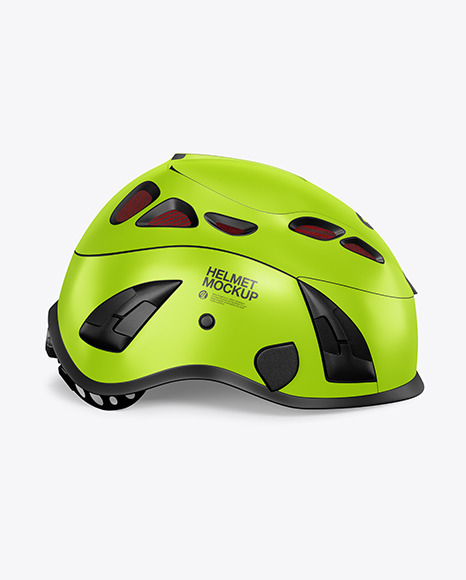 Download Cycling Helmet Mockup Yellow Author