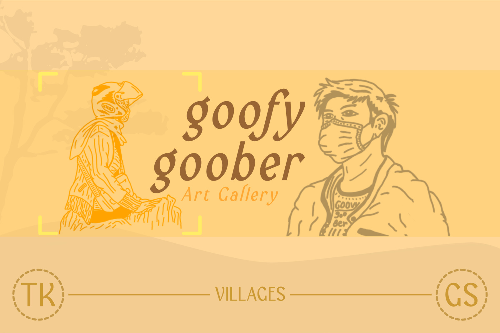 Villages Font In Fonts On Yellow Images Creative Store