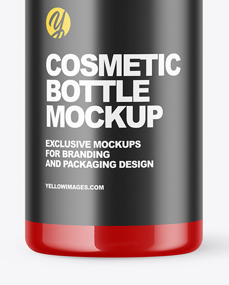 Glossy Cosmetic Bottle Mockup PSD #1