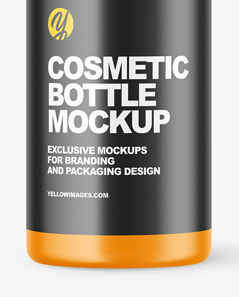 Matte Cosmetic Bottle Mockup PSD #1