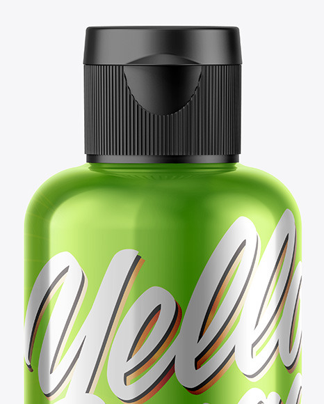 Metallic Bottle Mockup PSD #7