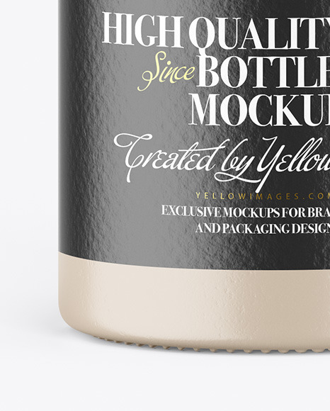 Ceramic Wine Bottle Mockup PSD #7