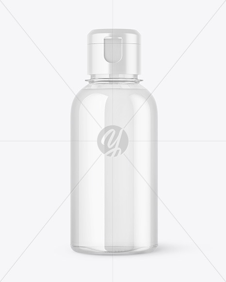 Clear Cosmetic Bottle Mockup PSD #1