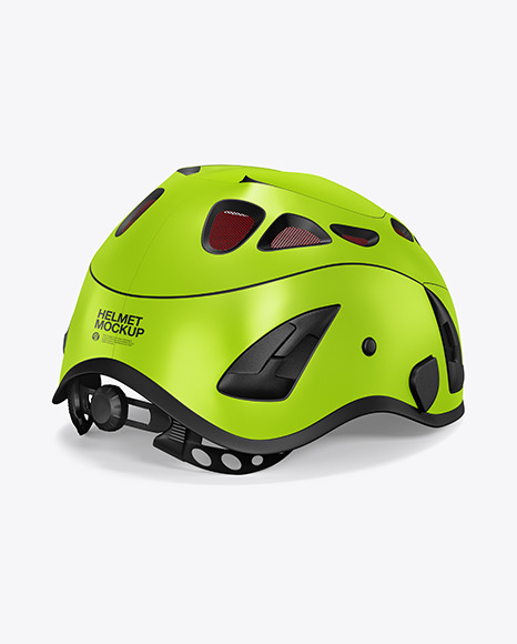 Cycling Helmet Mockup In Apparel Mockups On Yellow Images Object Mockups