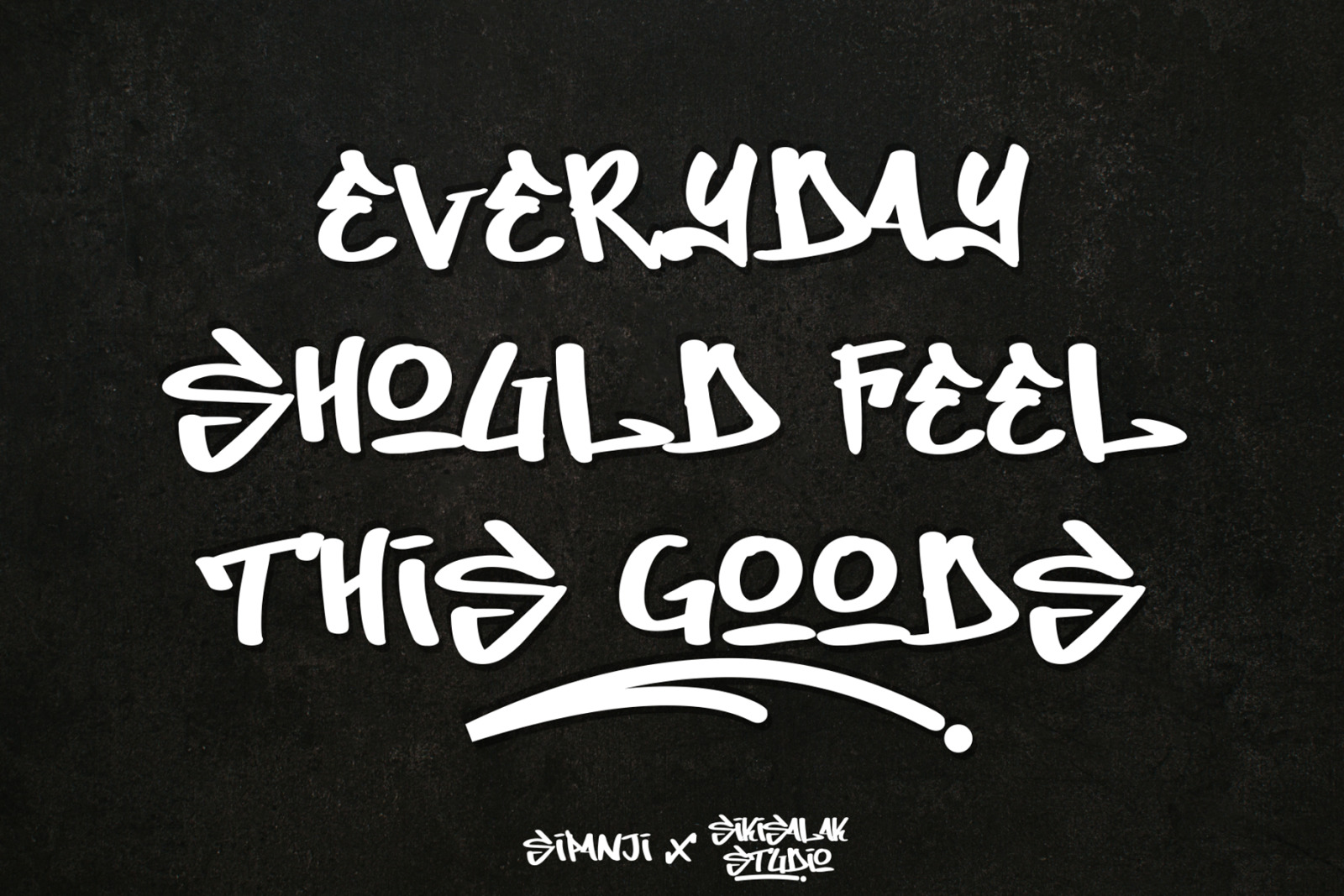 Dirty Lizard Graffiti Font