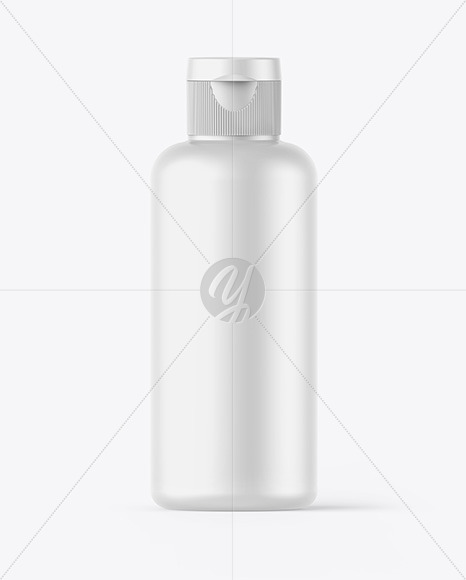Matte Plastic Bottle Mockup PSD #3