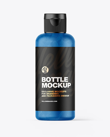 Matte Plastic Bottle Mockup PSD #2