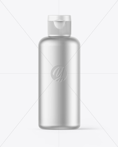 Free Metallic Bottle Mockup