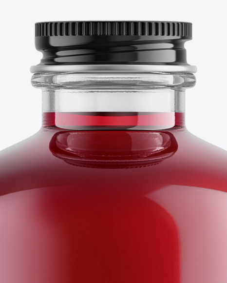 Juice Bottle Mockup   Half Side View PSD #2