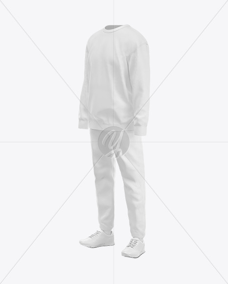 Download Men S Sport Suit Mockup Half Side View In Apparel Mockups On Yellow Images Object Mockups