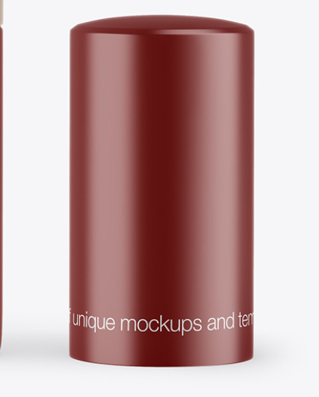 Download Matte Opened Lipstick With Box Mockup In Tube Mockups On Yellow Images Object Mockups