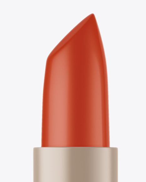Matte Opened Lipstick Mockup PSD #2