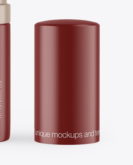 Matte Opened Lipstick Mockup PSD #6