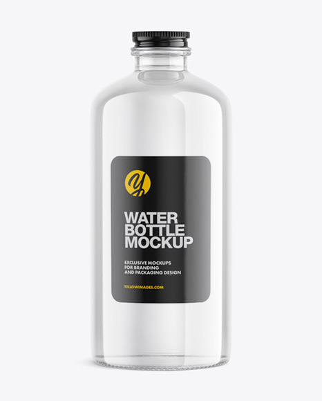 Water Bottle Mockup