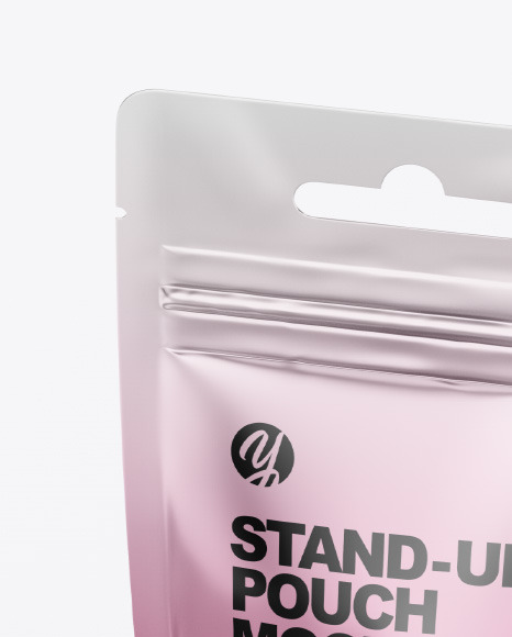 Two Metallic Pouches Mockup PSD #1