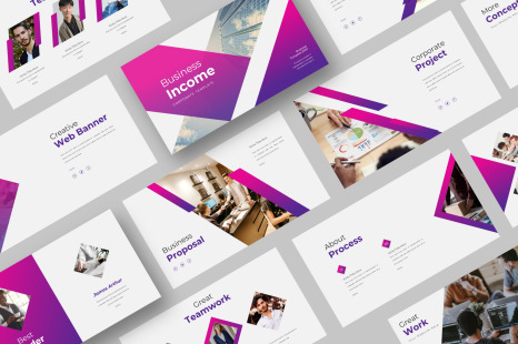 Business Income Keynote Template