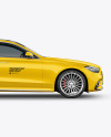 Luxury Car Mockup - Side View