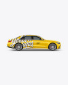 Luxury Car Mockup - Side View