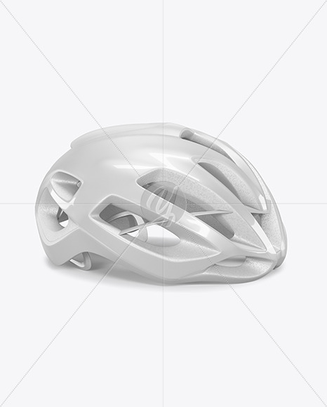 Cycling Helmet Mockup In Apparel Mockups On Yellow Images Object Mockups