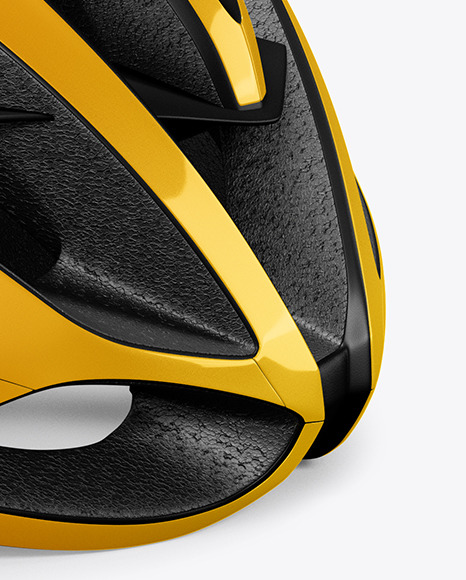 Download Cycling Helmet Mockup In Apparel Mockups On Yellow Images Object Mockups