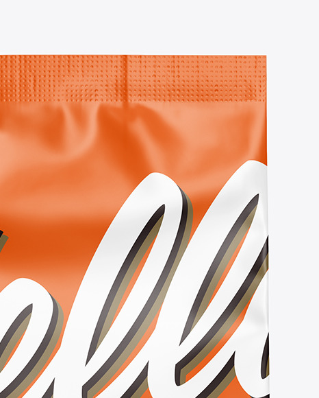 Matte Food Bag Mockup PSD #6