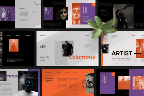 Columbus Powerpoint Template