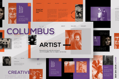 Columbus Keynote Template