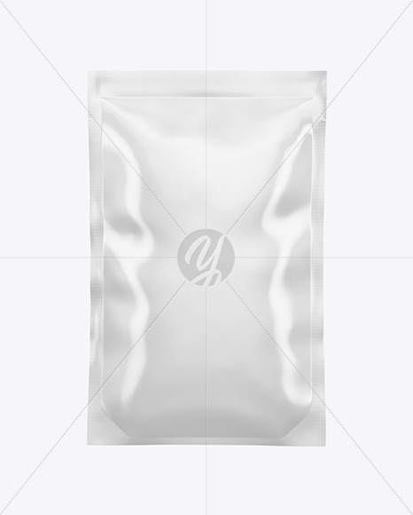 Free Glossy Sachet Mockup