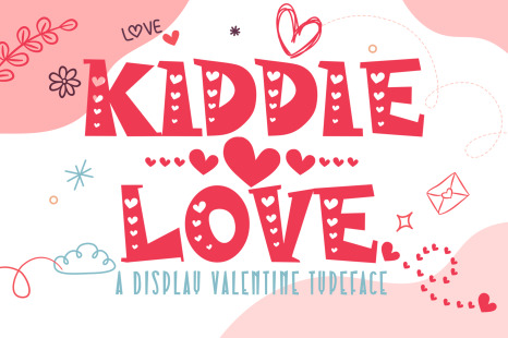 Download Kiddie Love In Fonts On Yellow Images Creative Store