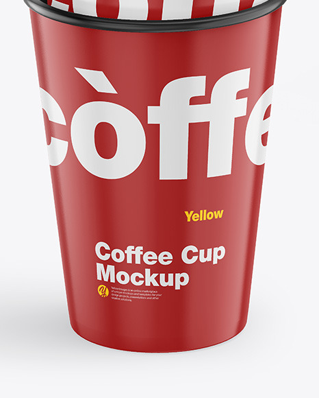 Glossy Coffee Cups Mockup PSD #7