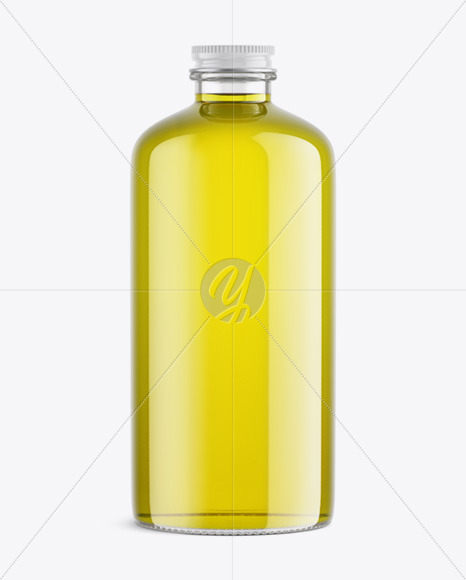 Free Olive Oil Bottle Mockup