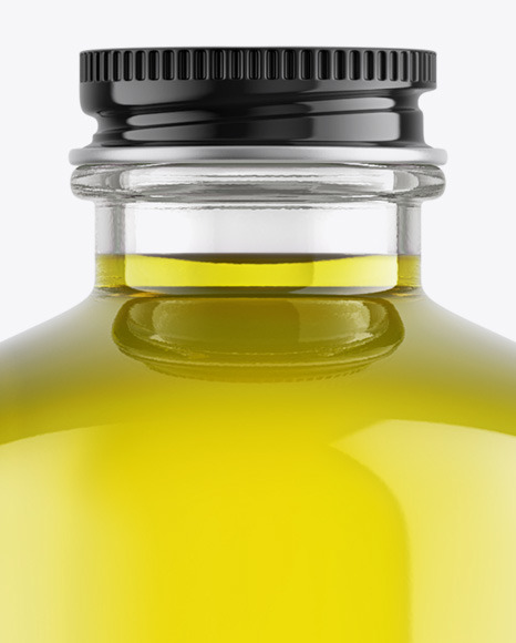 Olive Oil Bottle Mockup PSD #2