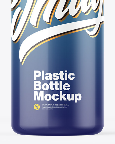 Glossy Bottle w  Metallic Cap Mockup PSD #6