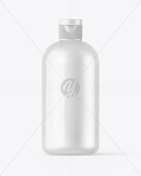 Free Glossy Plastic Bottle Mockup