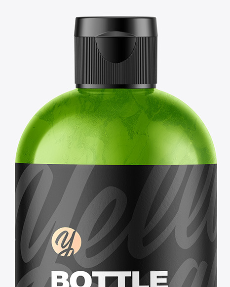 Metallic Bottle Mockup PSD #1